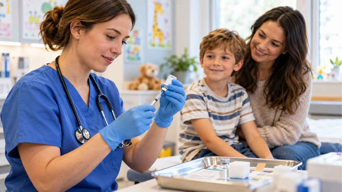 Grippeimpfung bei Kindern: Für wen, wann und Nasenspray oder Spritze?