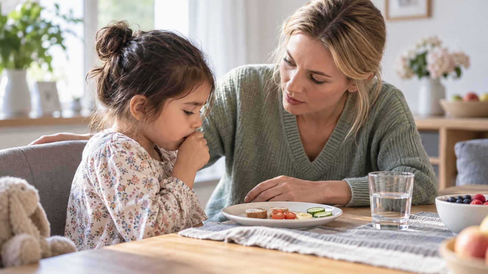 Verschlucken beim Kind: Was tun, wenn es keine Luft bekommt?