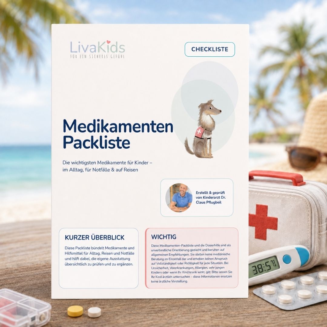 Medikamenten-Packliste für Kinder - PDF Download