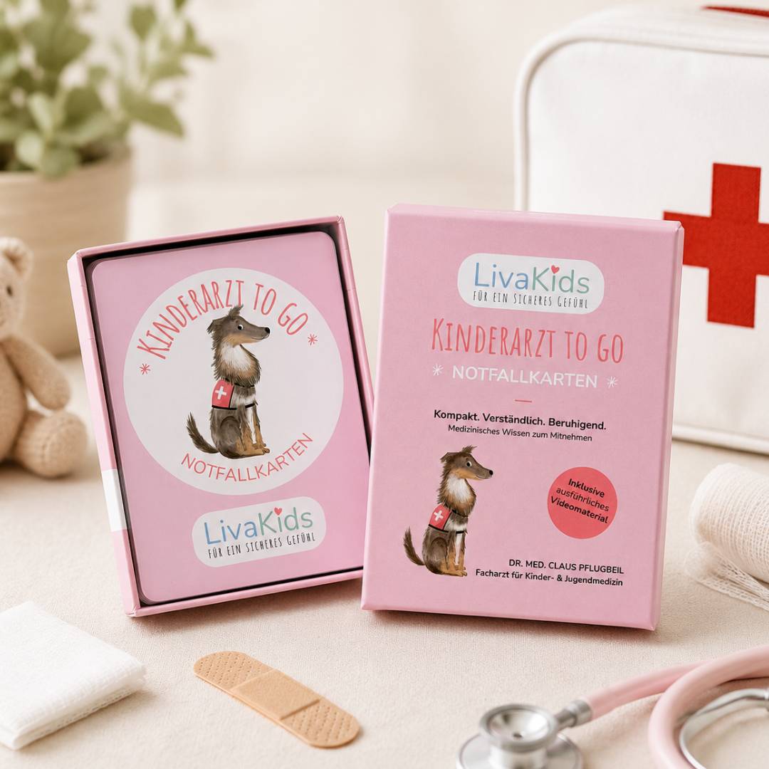 LivaKids Notfall-Kartenset Kinderarzt to go