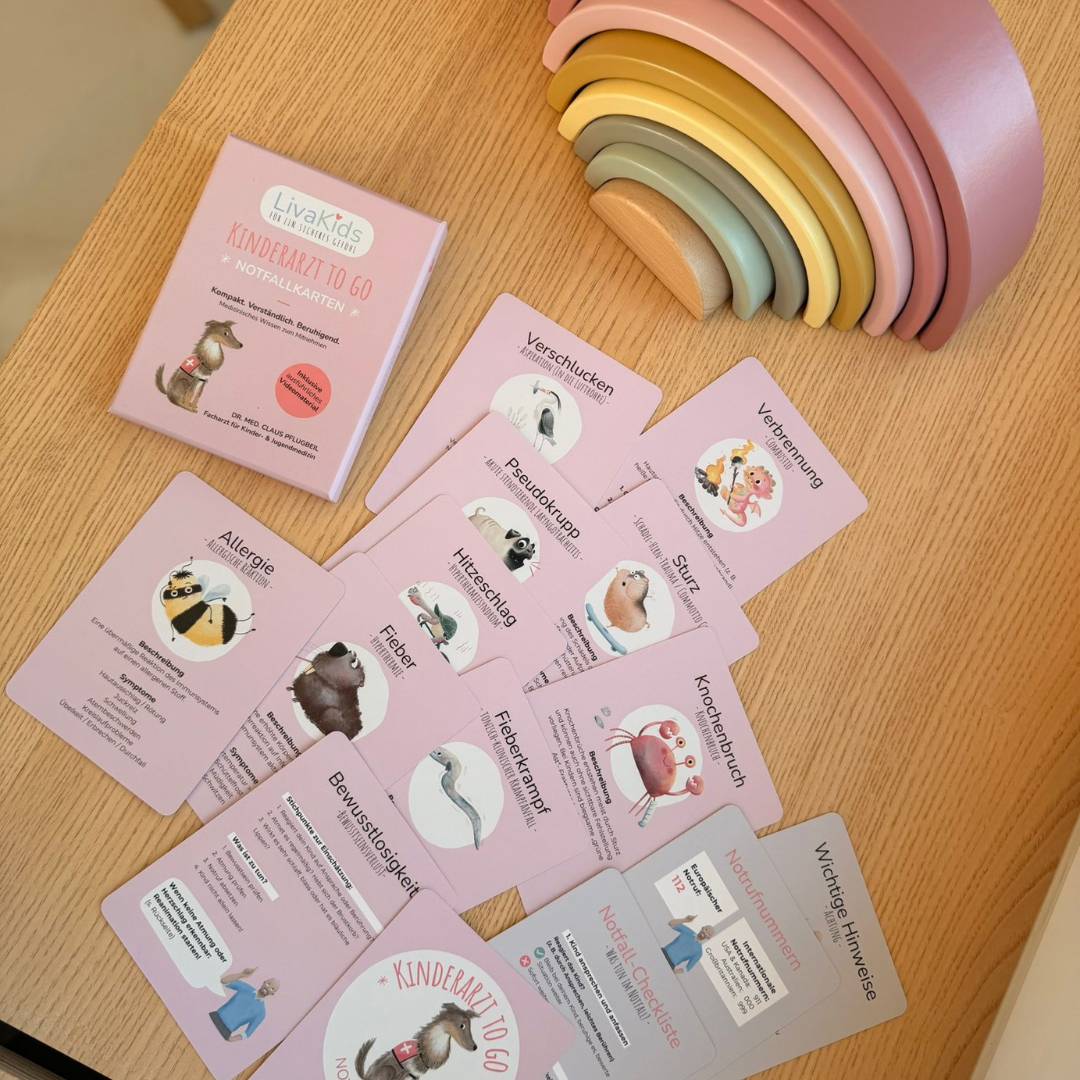 Kinderarzt to go - Notfallkarten-Set